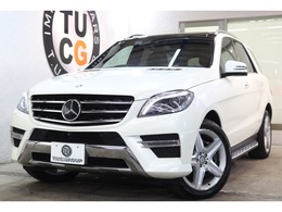 メルセデス・ベンツ Mクラス ML350 4マチック AMGスポーツパッケージ 4WD EXC/RSP 1オ-ナ- 黒本革 SR ナビTV 2年保証