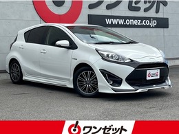 トヨタ アクア 1.5 S TRDフルエアロ・純正SDナビ