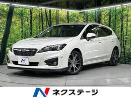 スバル インプレッサスポーツ 2.0 i-L アイサイト 4WD STIエアロ 純正ナビ 黒革シート ETC