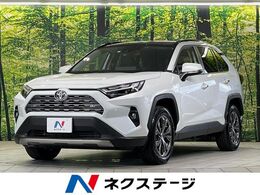 トヨタ RAV4 2.5 ハイブリッド G E-Four 4WD サンルーフ 純正10型ナビ 全周囲カメラ 衝