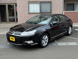 シトロエン C5セダン エクスクルーシブ 禁煙車・本革電動シート・純正ナビ・TV・バ