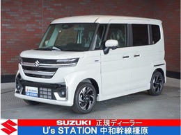 スズキ スペーシア 660 カスタム ハイブリッド XS 届出済未使用車　両側パワスラ　メモリナビ