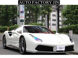 フェラーリ 488GTB F1 DCT D車/内外装カーボン/Fリフター/LEDステア