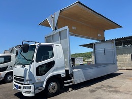 三菱ふそう ファイター ロング　ウィング　ベット付　エアサス 車検R8年6月　マルチパワーゲート　ラッシ