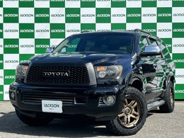 米国トヨタ セコイア プラチナム 5.7 V8 SR　白革 　JBLスピーカー　FUELホイール