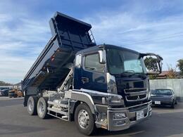 三菱ふそう スーパーグレート 大型ダンプ 積載9100Kg 