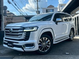 トヨタ ランドクルーザー300 3.5 ZX 4WD モデリスタ/ベージュ革/SR/リアエンター/