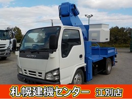 いすゞ エルフ 12m高所作業車　FRPバケット 