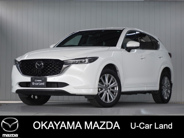 【マツダ認定中古車】革シートの全方位カメラ付きCX-5が入荷しました。