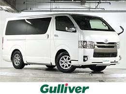 トヨタ ハイエースバン 3.0 スーパーGL ダークプライム ロングボディ ディーゼルターボ 4WD バックカメラ　ETC　LEDヘッドライト　ウッ