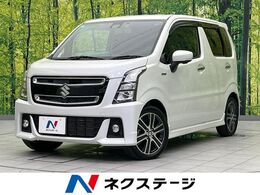スズキ ワゴンR 660 スティングレー ハイブリッド T 衝突軽減 禁煙車　純正ナビ　全周囲カメラ