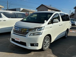 トヨタ ヴェルファイアハイブリッド 2.4 X 4WD 7人乗り　オットマン　電動スライドドア