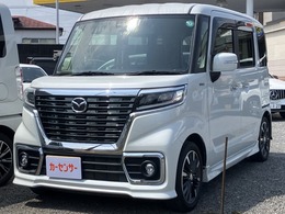 マツダ フレアワゴン 660 カスタムスタイル ハイブリッド XS Bluetooth対応ナビ・両側電動スライドドア