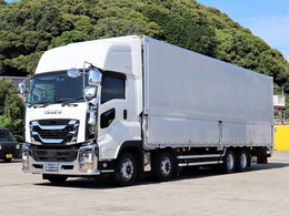 いすゞ ギガ 25t ウィングバン 4軸低床 後輪エアサス 2PG-CYJ77C