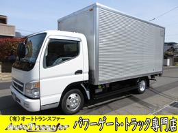 三菱ふそう キャンター アルミバン スーパーフロア 5速 2t積載 内寸419x208x198　準中型免許(7.5t)
