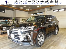 レクサス LX 570 4WD /黒革/SR/モデリスタエアロ/j純Rエンタメ