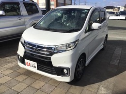 三菱 eKカスタム 660 T セーフティ プラス エディション ターボ/純正ナビゲーション/フルセグ/Bluet