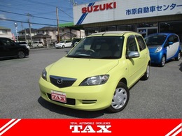 マツダ デミオ 1.3 コージー ホワイトキャンバストップ装着車 手動運転装置