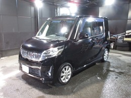 三菱 eKスペース 660 カスタム G 片側電動スライドドア　SDナビ　DVD　CD