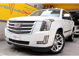 キャデラック エスカレード プラチナム 4WD ディーラー車　フルセグナビ　後席モニター