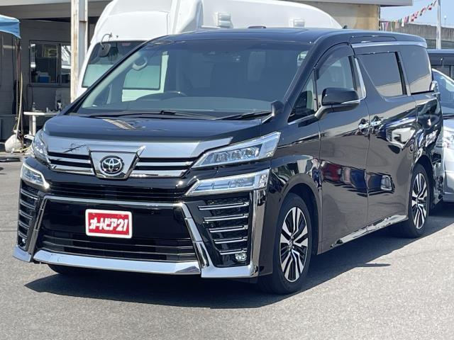 令和2年式♪走行距離約76,350km♪車検整備付♪人気のサンルーフ、エグゼクティブパワーシート♪トヨタ・ヴェルファイア 2.5Z Gエディション入庫しました♪