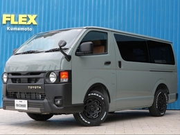 トヨタ ハイエースバン 2.0 スーパーGL ロング アースカラー　11インチナビ　ブラック塗装