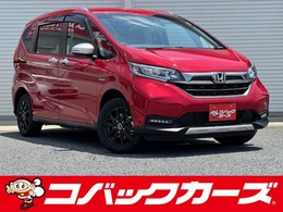 ホンダ フリード 1.5 ハイブリッド クロスター ホンダセンシング 4WD /W電動ドア/黒半革/禁煙/9型ナビTV/Btooth