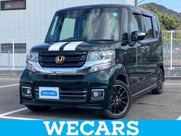 ホンダ N-BOX 660 カスタムG ターボSSパッケージ ブラックスタイル 新品タイヤ/社外 SDナビ/シティーブレーキ