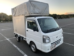 日産 NT100クリッパー 幌　オープントップ　パネルバン　特装 軽貨物　観音開き　赤帽