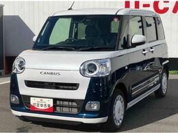 ダイハツ ムーヴキャンバス 660 ストライプス G ツートンカラー　LEDヘッドライト/フォ