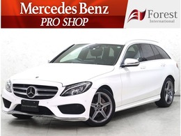 メルセデス・ベンツ Cクラスワゴン C200 スポーツ レーダーセーフティ/AMGライン/黒革ナビTV