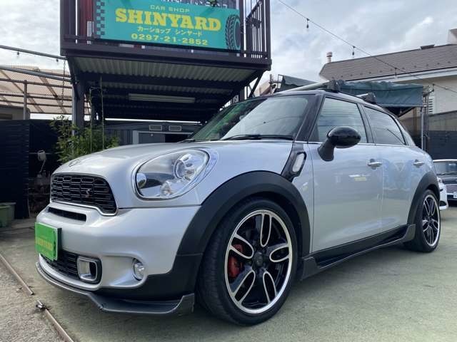 ★平成24年 MINI クーパーS クロスオーバー★車検9年3月★ワンオ-ナ-★JCW19インチ★社外エアロ★社外サス★キャリア★ドラレコ前後★ナビTV★ETC★