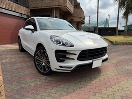 ポルシェ マカン ターボ PDK 4WD レッド本革　パノラマルーフ　21AWスポクロ