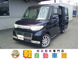 ダイハツ タント 660 カスタム RS 4WD ターボ　ナビTV 片側パワスラドア スマキー