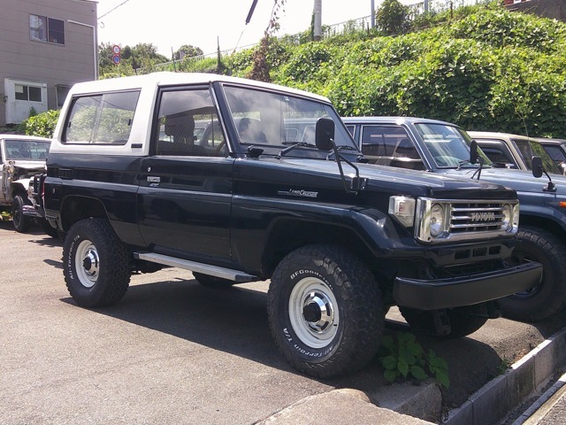 トヨタ ランドクルーザー70 4.2 ZX FRPトップ ディーゼル 4WD