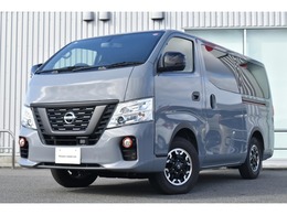 日産 NV350キャラバン 2.5 プレミアムGX ブラックギア ロングボディ ディーゼルターボ 4WD 1オナ8インチナビAVM左オートETC寒エマブレ