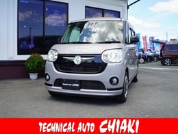 ダイハツ ムーヴキャンバス 660 G ブラックアクセント リミテッド SAIII 純正9インチナビ・パノラマモニター・両側