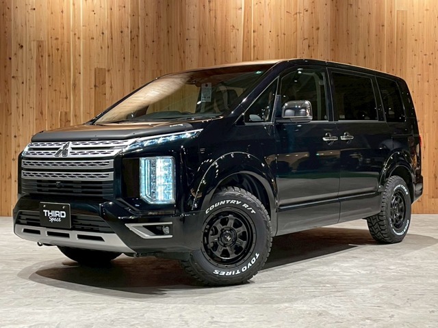 MONOBOX Di-seat 革調シートカバー JAOSオーバーフェンダー バグガード ナイトロパワー16インチホイール オープンカントリーRTタイヤ 両側パワースライドドア 前席シートヒーター D席パワーシート