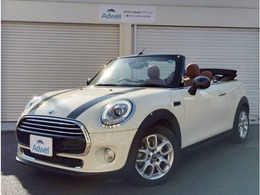 ミニ ミニコンバーチブル クーパー 車検整備付/試乗可/ブラウンレザー/LEDヘッ