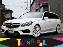 メルセデス・ベンツ Eクラスワゴン E300 アバンギャルド 車高調 WORK20AW サンル-フ 黒革 レ-ダ-S