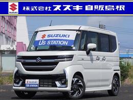 スズキ スペーシア 660 カスタム ハイブリッド XSターボ 4WD 衝突被害軽減ブレーキ　両側電動スライドド