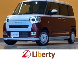 ダイハツ ムーヴキャンバス 660 ストライプス G 禁煙車 衝突軽減B 電子パーキング 両側自動