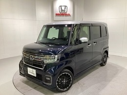 ホンダ N-BOX カスタム 660 L ターボ コーディネートスタイル 4WD 純正メモリーナビ中古スタッドレスタイヤド