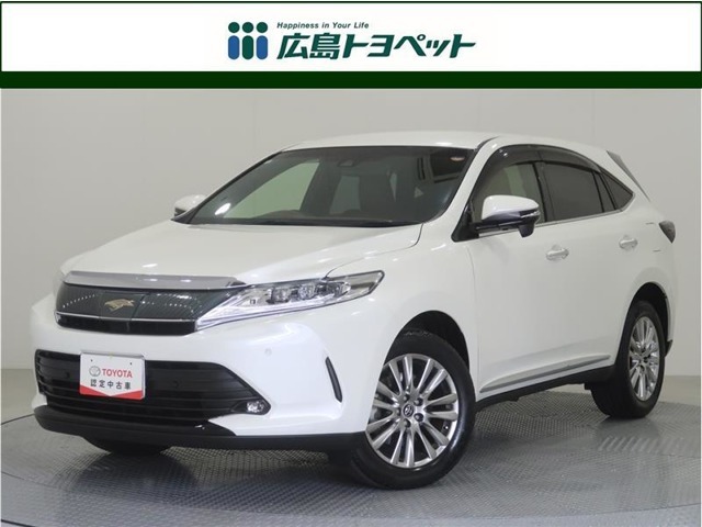 ホワイトパールクリスタルシャイン（070）の　ハリアー　プレミアム　入荷しました。