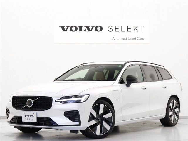 2025年モデル『V60 Ultra T6 AWD plug-in hybrid』PHEV 電動パノラマサンルーフ Google搭載 前後純正ドラレコ harman/kardon クリスタルシフトノブ リニアライムウッドパネル 19インチAW【グループ 総在庫300台！】