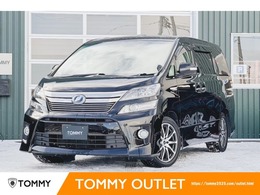 トヨタ ヴェルファイアハイブリッド 2.4 ZR 4WD Bカメラ・ムーンルーフ・フリップダウンM