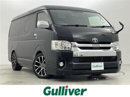 トヨタ ハイエース 2.7 GL ロング ミドルルーフ 片側パワースライドドア　フリップダウンモ