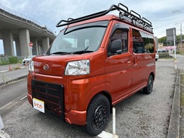 ダイハツ ハイゼットカーゴ 660 デラックス 4WD 届出済未使用車　ルーフキャリア　アルミ