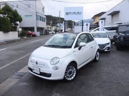 フィアット 500C 1.2 8V ポップ ワンオーナー禁煙車/社外ナビ/ETC