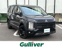 三菱 デリカD：5 2.2 シャモニー 電動サイドステップ非装着車 ディーゼルターボ 4WD 社外ナビBicXナビ プッシュスターフルセグ